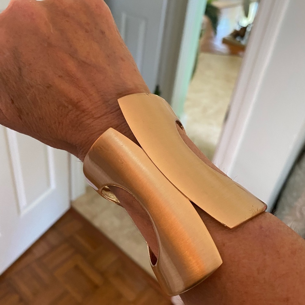 Bold Gold cuff brac